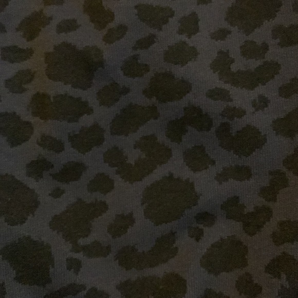 NWT KORAL Activewear Duplo Seamless Bra Leopard Print Navy Blazer - Picture 10 of 16